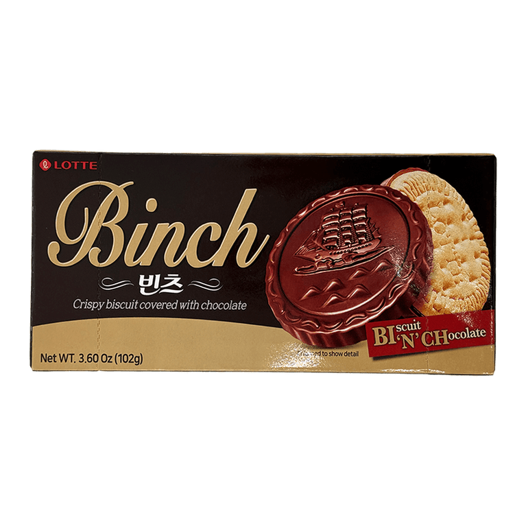 Lotte Binch Crispy Biscuit 3.70oz