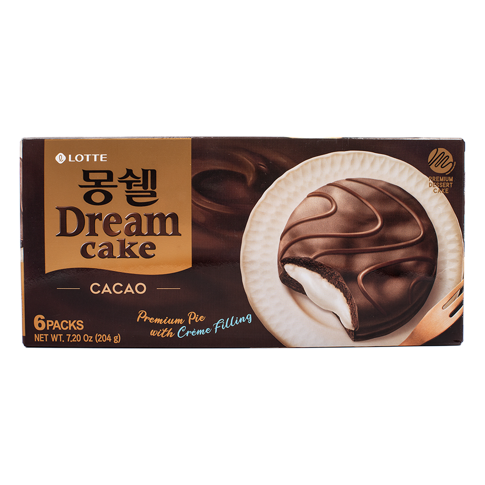 Lotte Moncher Dream Cake Cacao 7.20oz / 6PACKS