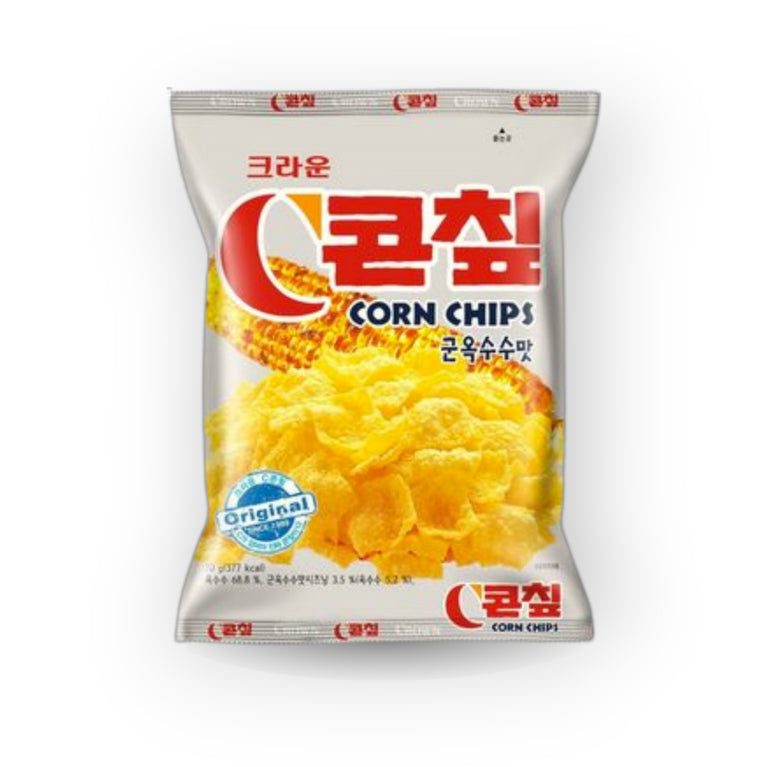 Crown Corn Chips Roasted Corn Flavor 148 g