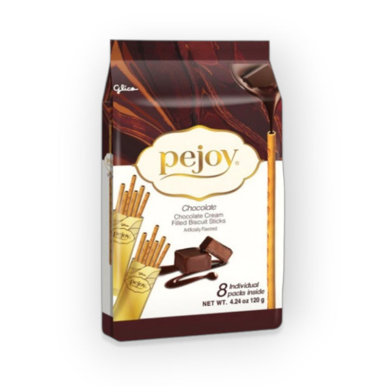 Glico Pejoy Chocolate Cream 8P 4.24 oz (120g)