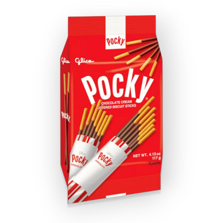 Glico Pocky Chocolate 9P 4.13 oz (117g)