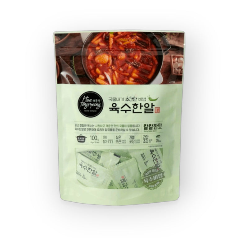 HaeTongryeong Freeze-dried, Deep Taste Coin Stock 100g(4g x 25pcs, 0.22lb, 3.52oz)