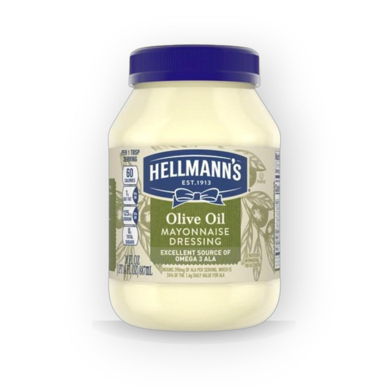 Hellmann's Mayonnaise Dressing with Olive Oil 30 fl.oz (887 ml)