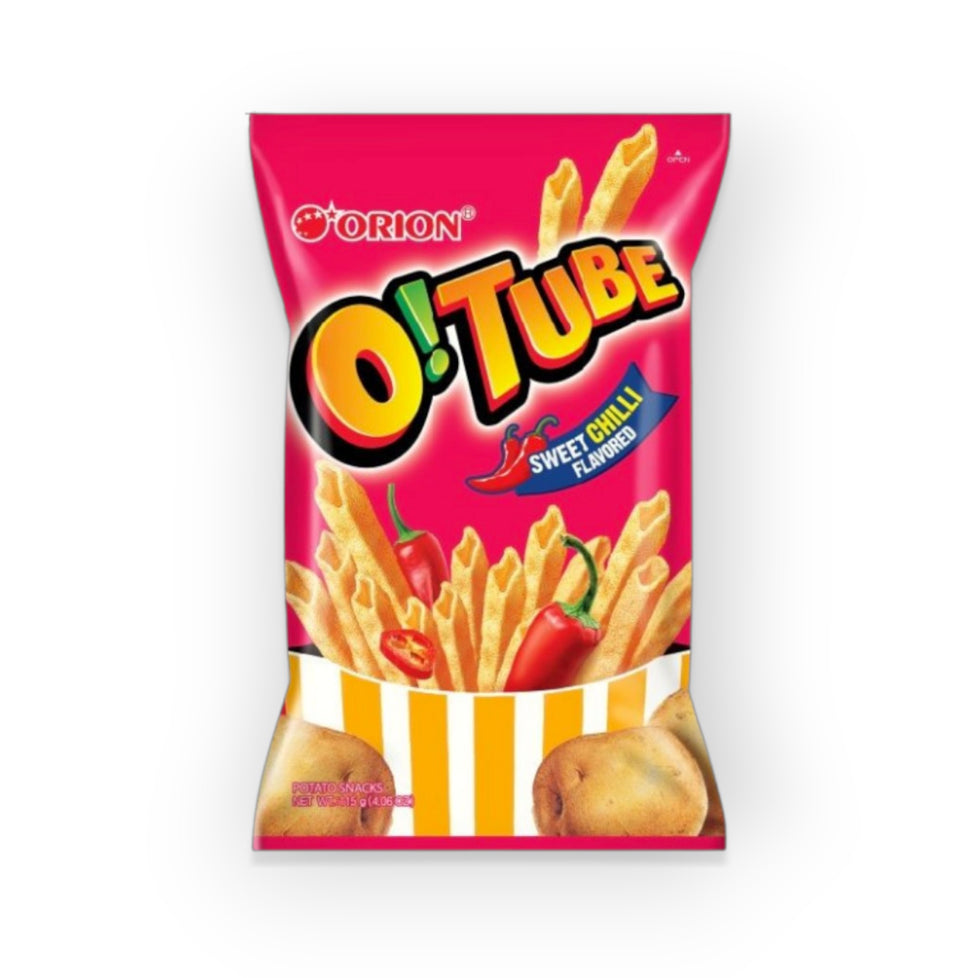 Orion O!Tube Chips Sweet Chili Flavor 4.06oz (115g)