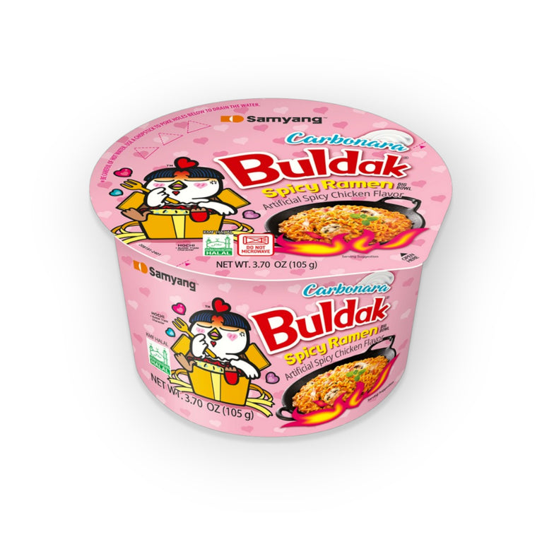 Samyang Buldak Carbonara Spicy Ramen Cup 3.7 oz(105g)