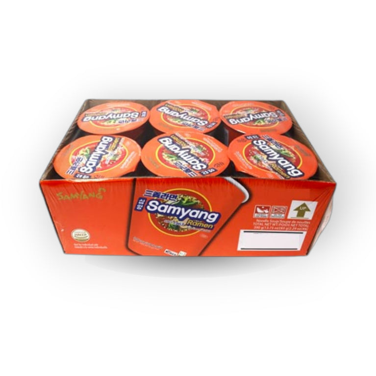 Samyang Ramen Cup 2.3oz(65g) 6 Cups