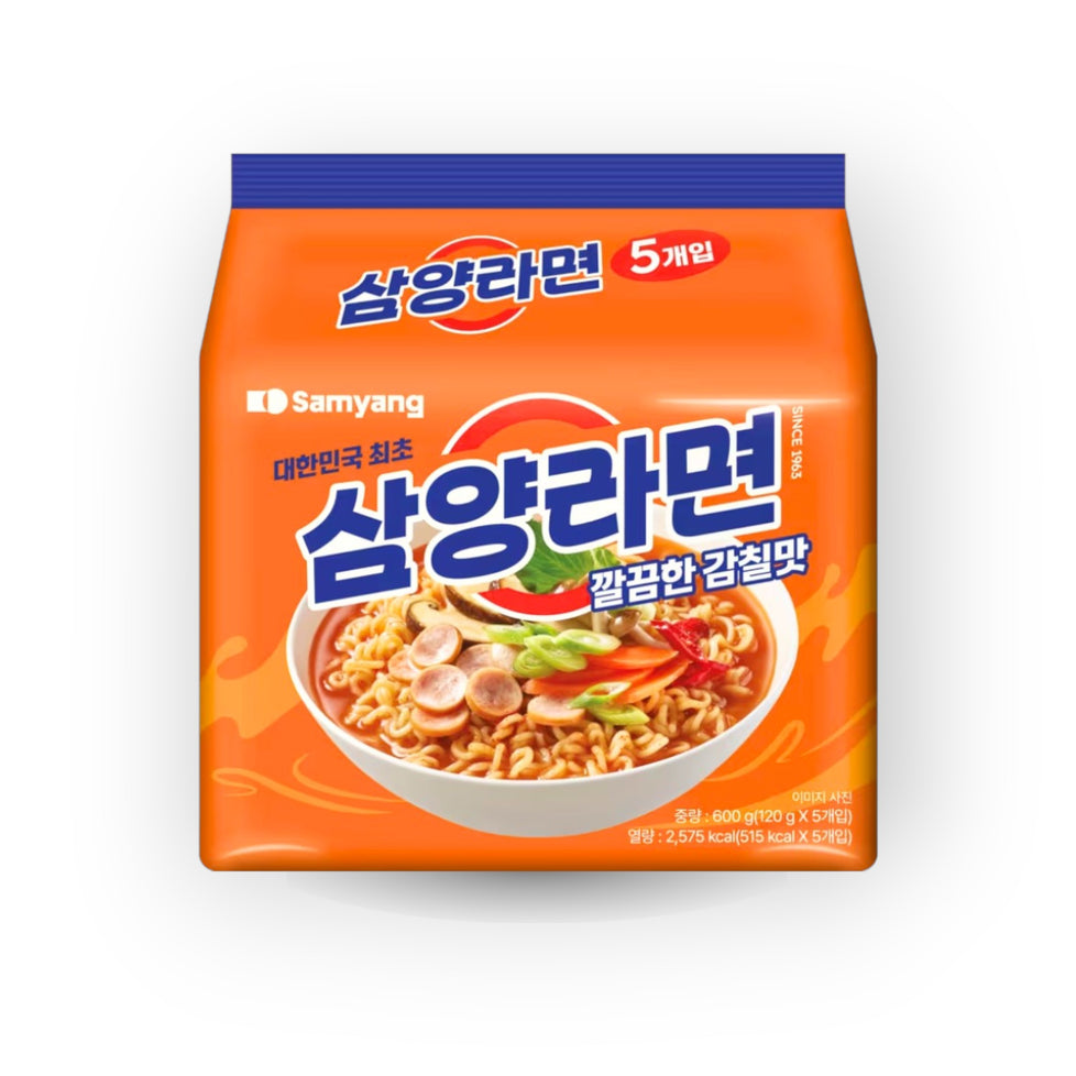 Samyang Ramen Noodle Soup 600g x 5 Bags