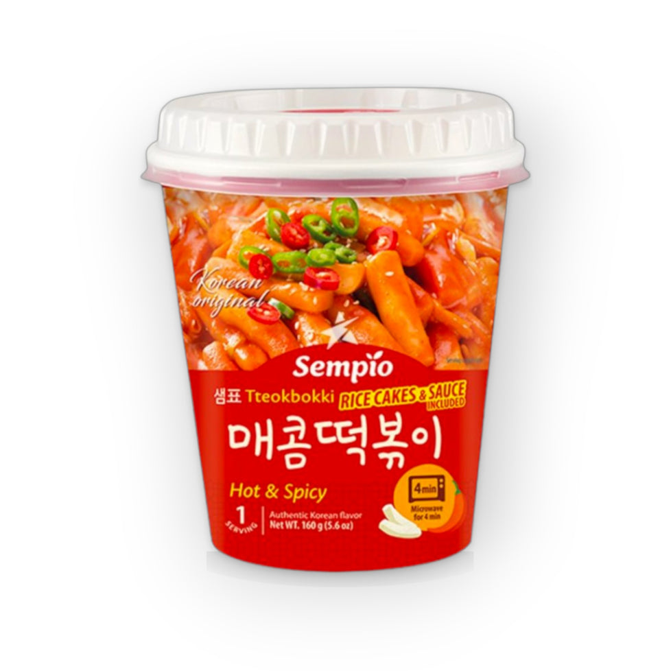 Sempio Tteokbokki Hot & Spicy 5.6oz (160g)