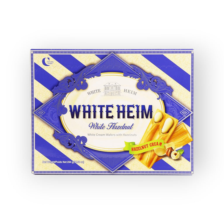 Crown White Heim White Cream Wafers with Hazelnuts 284g