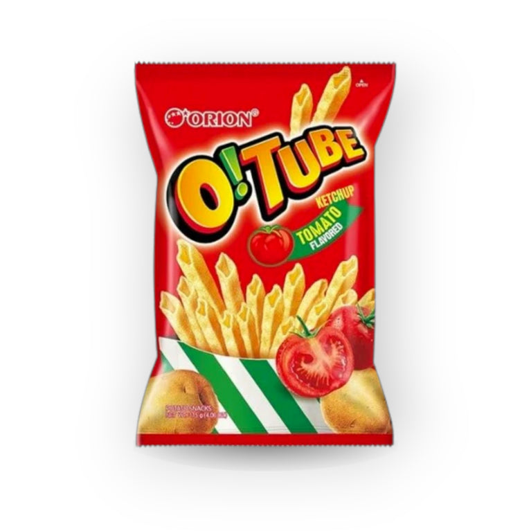 Orion O!Tube Chips Tomato Ketchup Flavor 4.06 oz (115g)