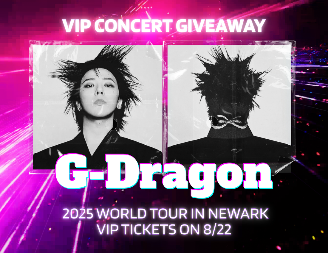 G-DRAGON VIP CONCERT GIVEAWAY