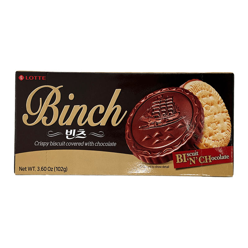 Lotte Binch Crispy Biscuit 3.70oz