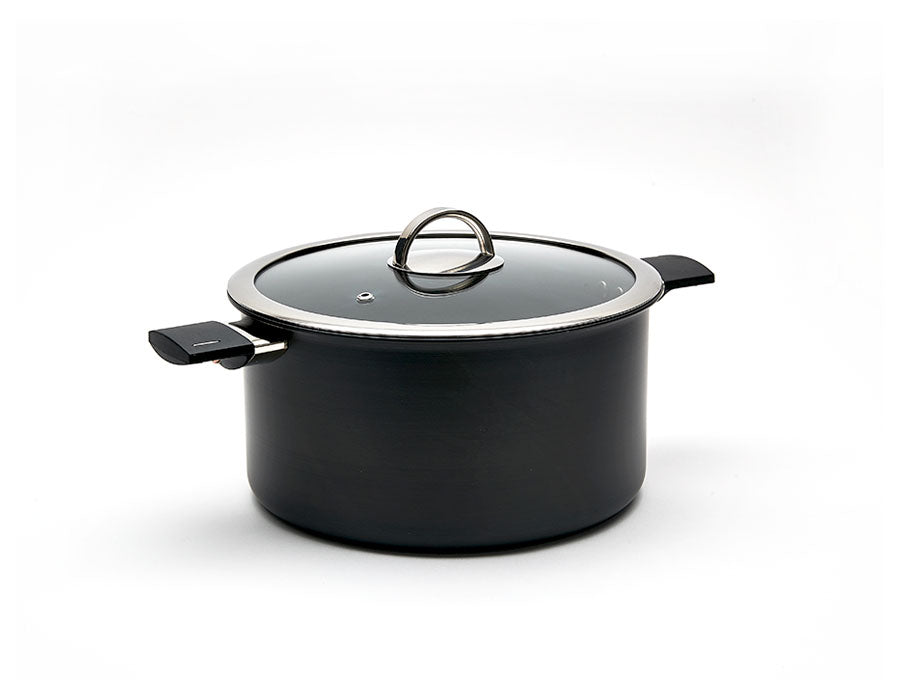 TOSCO IH Hard Anodizing Stew Pot 24