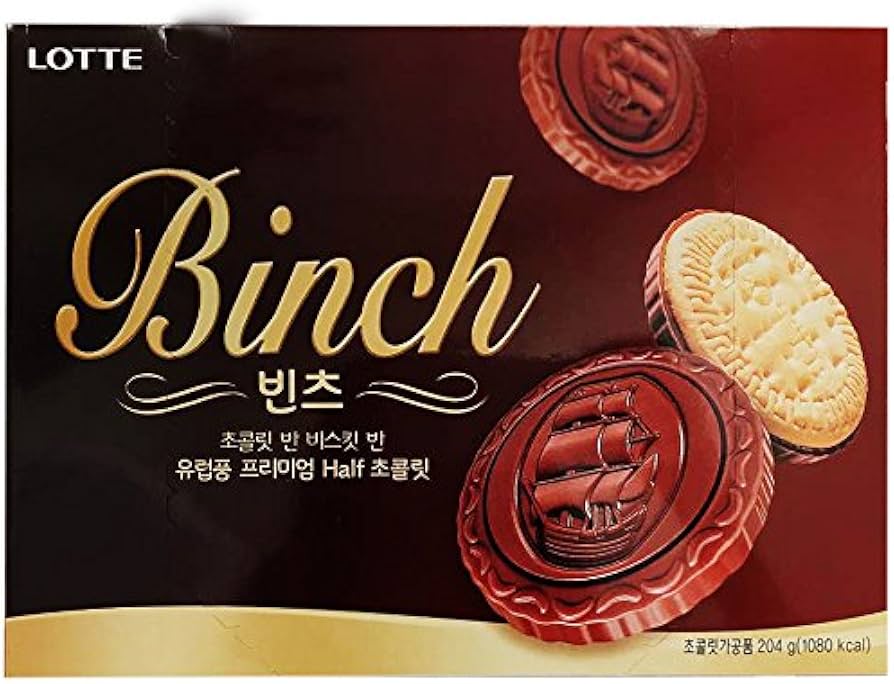 Lotte Binch Crispy Biscuit 7.20oz