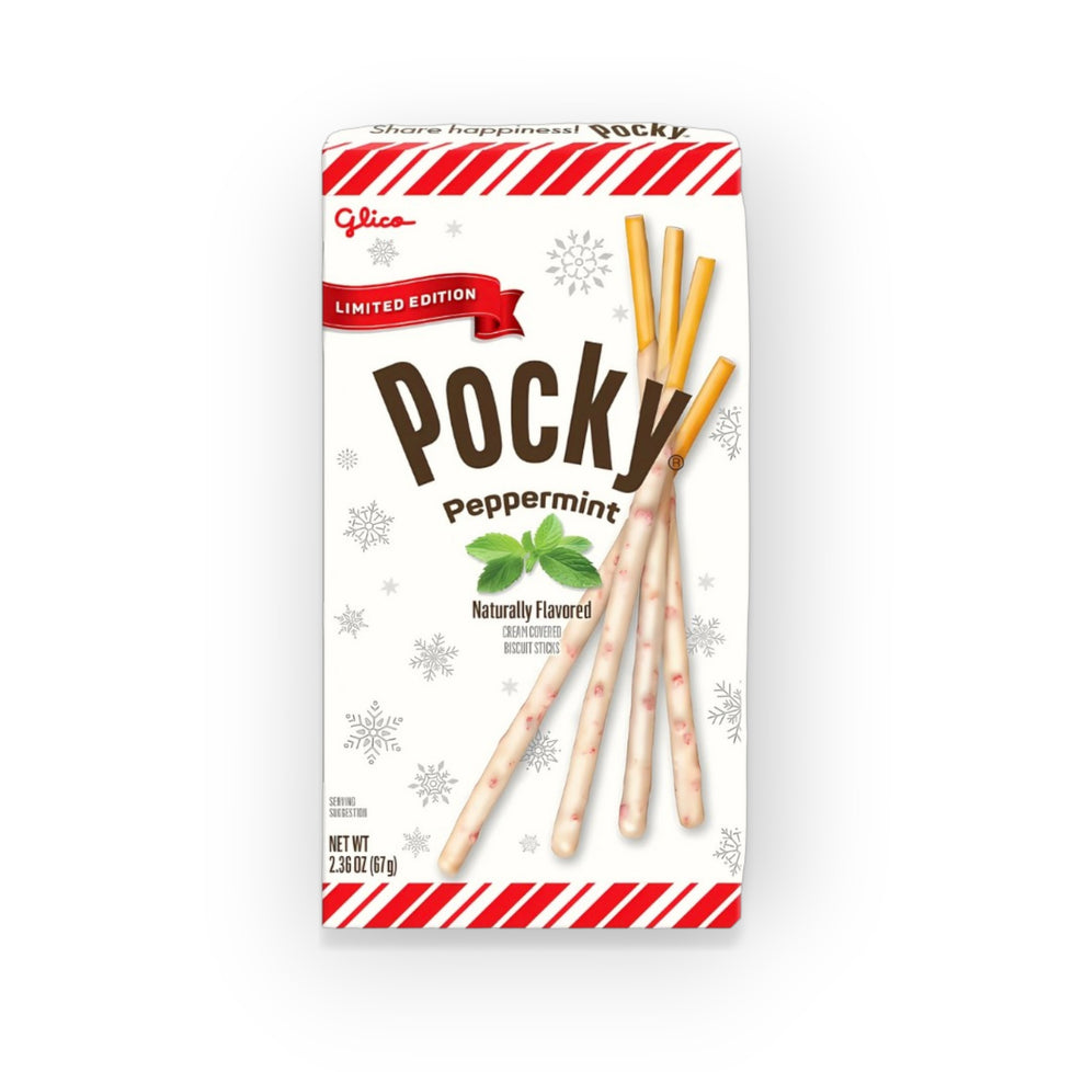 Glico Pocky Pepperment 9P 2.36 oz (67g)