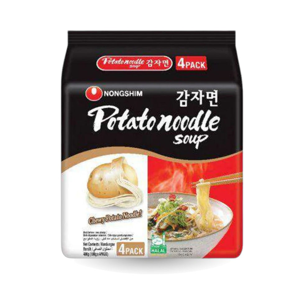 Nongshim Potato Noodle Soup 100 g x 4 PACK
