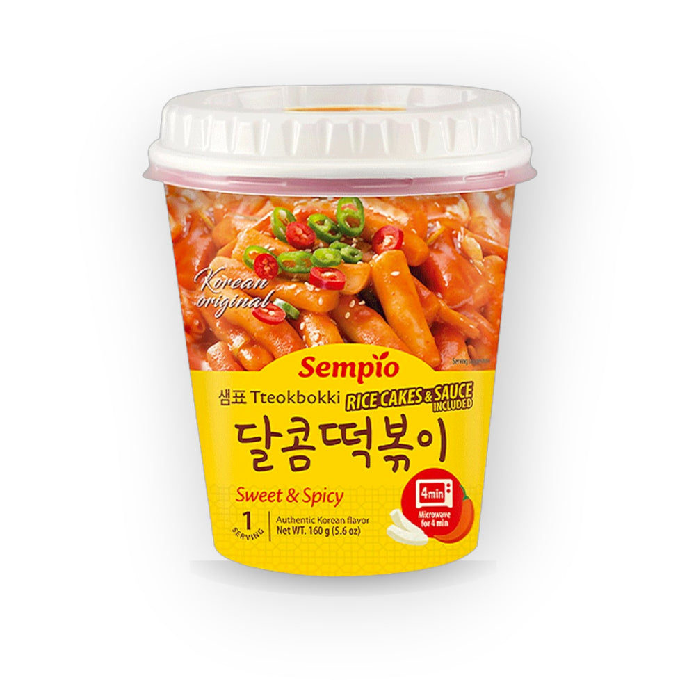 Sempio Tteokbokki Sweet & Spicy 5.6 oz (160g)