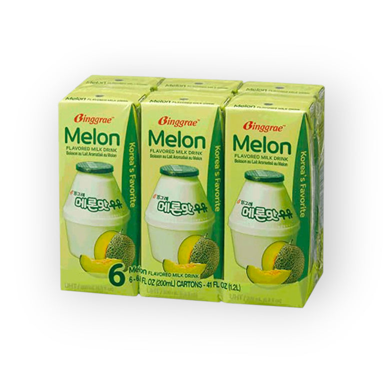 Binggrae Milk Drink 6.8oz(200ml) 6Packs
