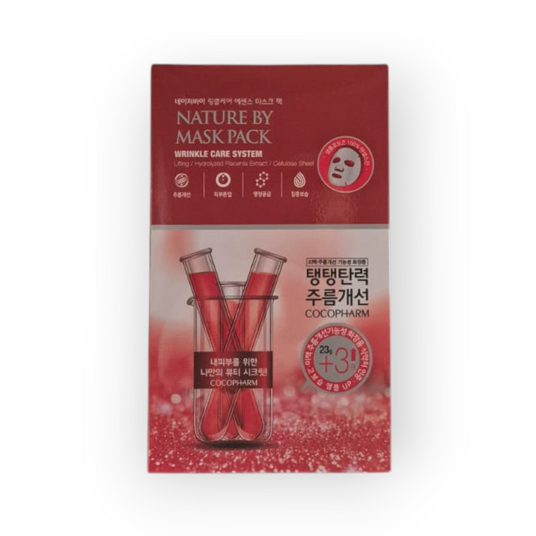 Nature by Mask Pack, Wrinkle Care System, Set of 10 pcs
